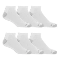 Fruit of the Loom Men's Dual Defense Low Cut Socks 6 Pairs