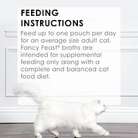 Fancy Feast Classic Broths Collection Gourmet Wet Cat Food Complement 12 X 40g, 12 X 40g