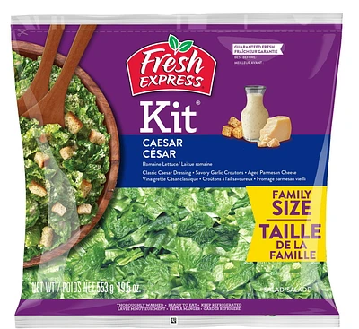 Fresh Express Family Size Caesar Salad Kit