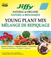 Jiffy Natural & Organic Young Plant Mix, Jiffy Young Plant Mix