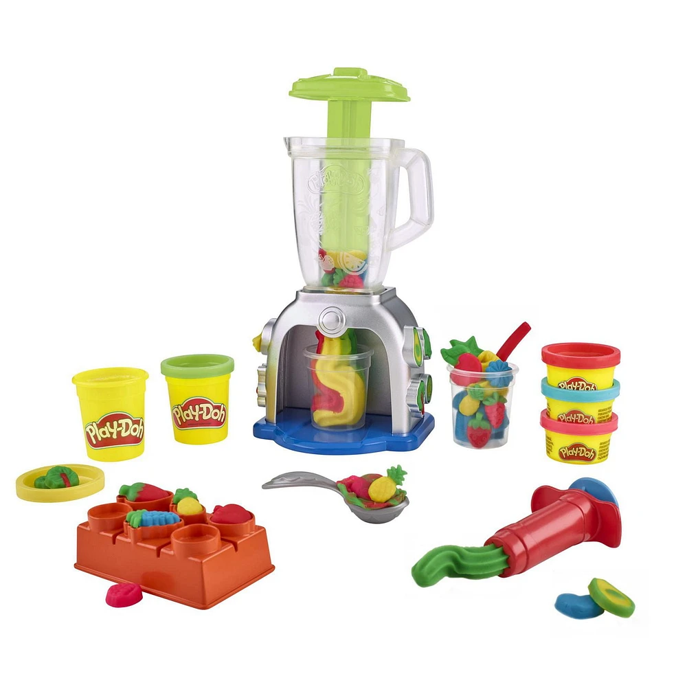 Play-Doh Swirlin' Smoothies Toy Blender Playset, Ages 3 and up