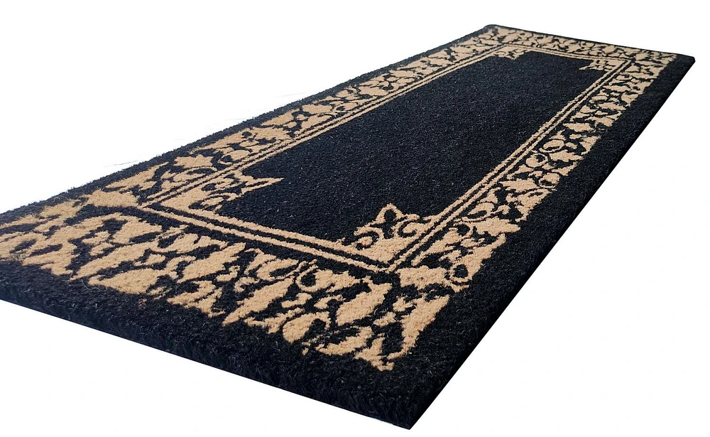 Fancy Black Doormat