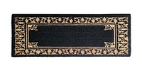 Fancy Black Doormat