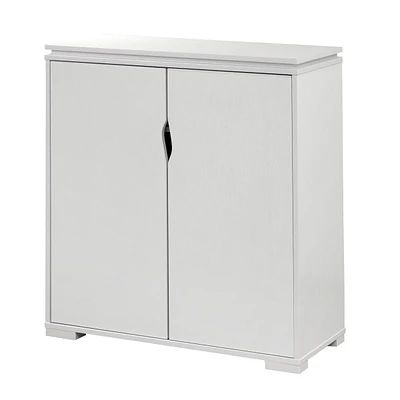 Savanah Multi-Tier Cabinet, White