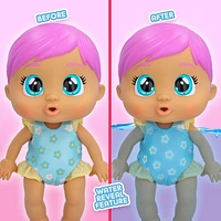 Cry Babies - Fun 'N Sun Mila 10 inch baby doll with Daisy Themed Swimsuit plus 6 accessories