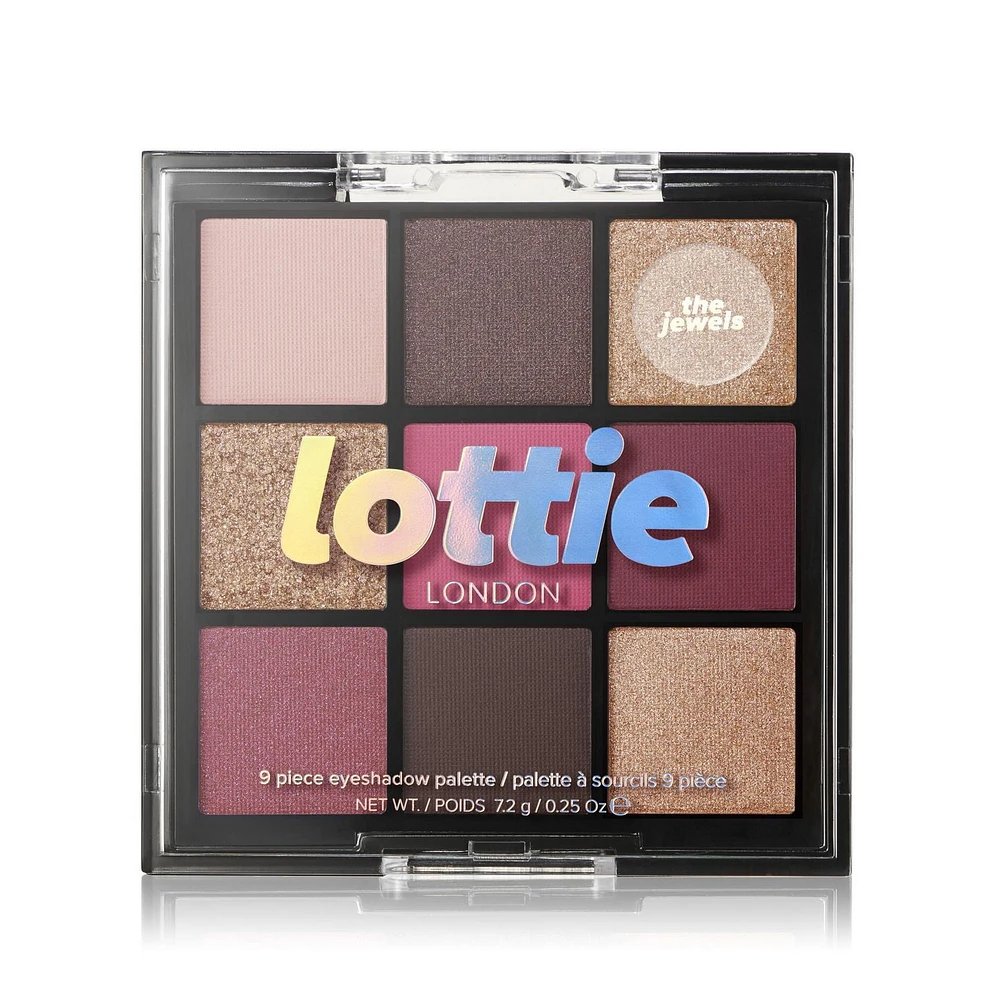 Lottie London - 9 Piece Eyeshadow Palette (7.2g)