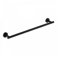 Avanities -in. W Round Stainless Steel Towel Bar In Black Color AI