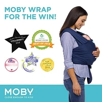 MOBY Wrap Baby Carrier - Classic Wrap for Newborns & Infants - One size
