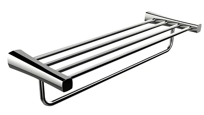 Avanities 23.9-in. W Rectangle Stainless Steel Towel Bar In Chrome Color AI-34606