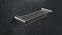 Avanities 23.9-in. W Rectangle Stainless Steel Towel Bar In Chrome Color AI-34606