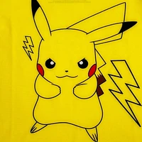 Pokemon Boys Pikachu Charged Up Short Sleeve Rash Guard