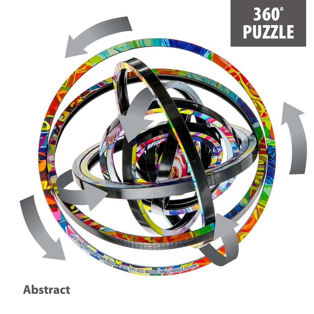 Spin Flipâ„¢ Puzzle - Abstract