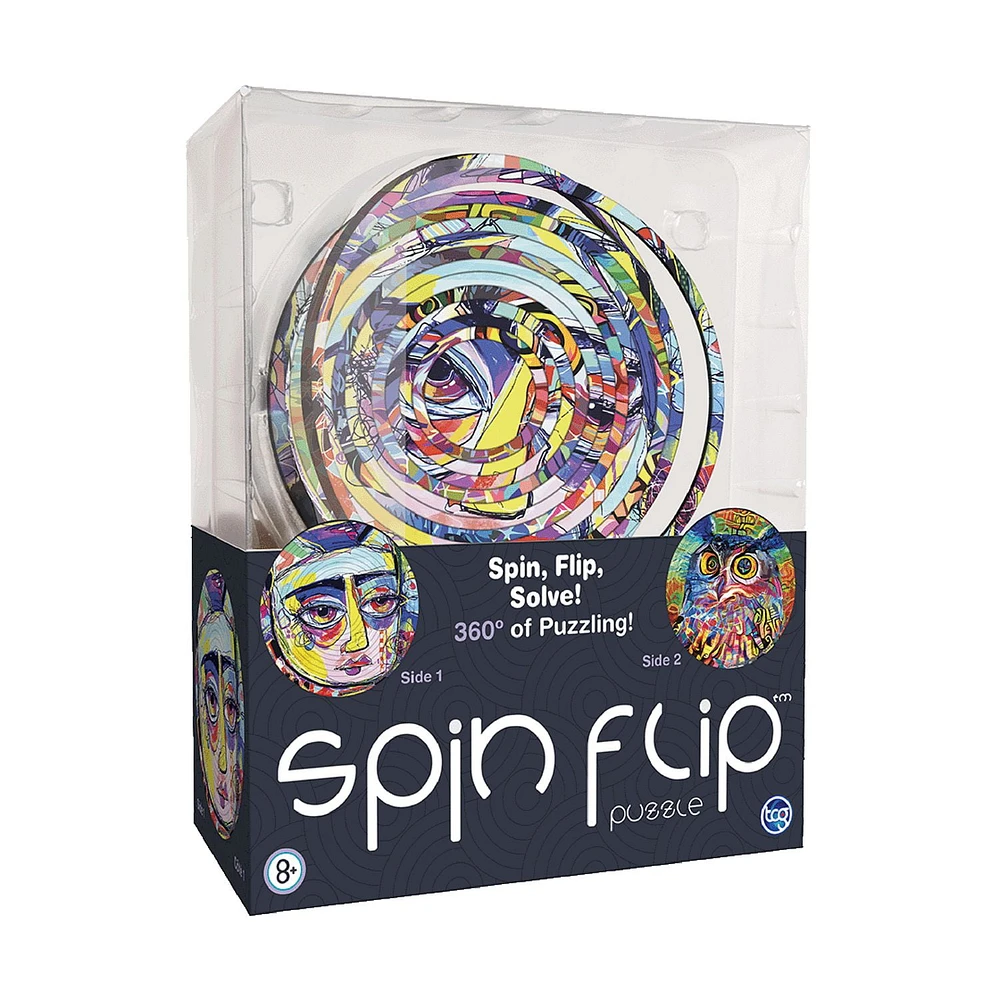 Spin Flipâ„¢ Puzzle - Abstract