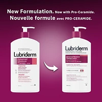 Lotion Lubriderm Advanced Moisture Therapy - Vitamine E, provitamine B5, procéramides, peau sèche, sans parfum 946 ml