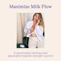 Lansinoh Compact Single Electric Breast Pump for Breastfeeding Moms