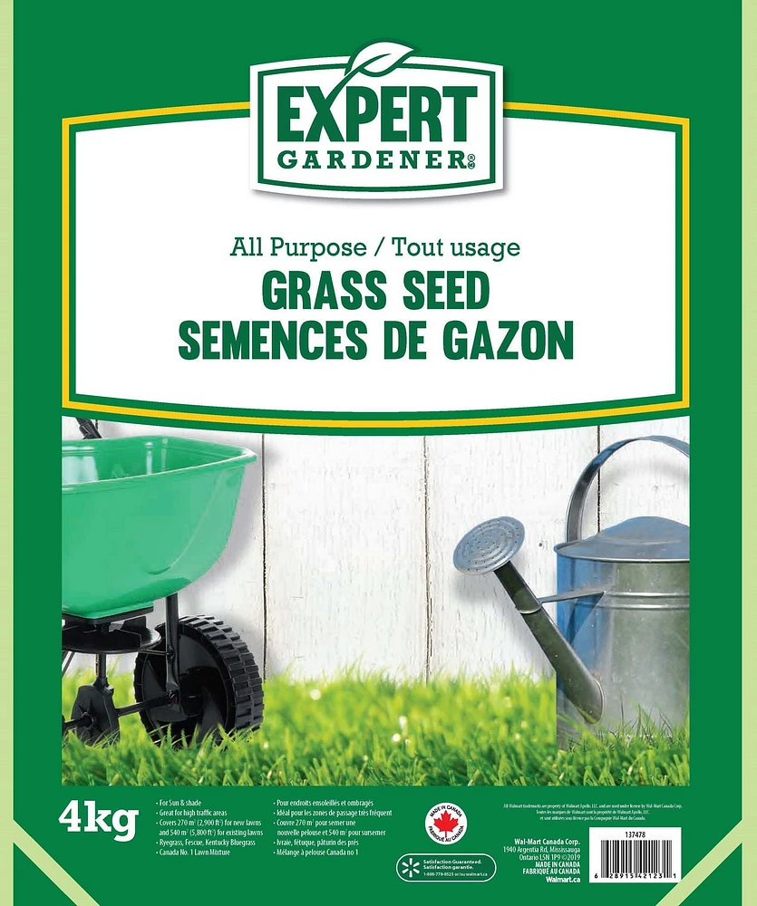 Expert Grass Seed, Grass Seed 4 kg