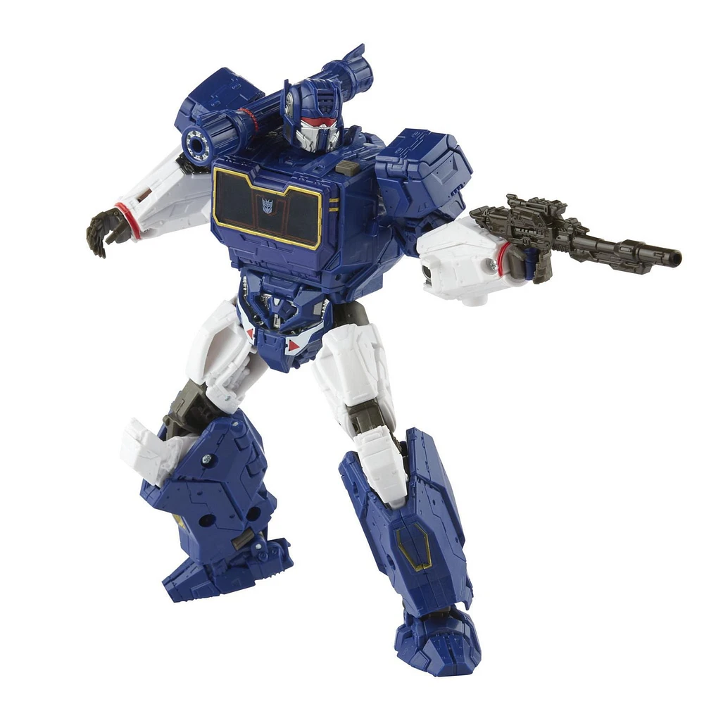 Transformers Studio Series 83, figurine Soundwave classe voyageur du film Transformers : Bumblebee, 16,5 cm