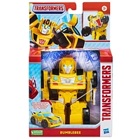 Transformers Bumblebee Converting Toy With Spinning Saw Feature, 4.5-Inch Action Figure