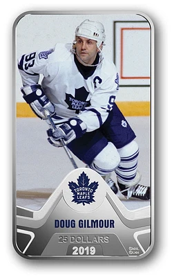 NHL® Original Six™: Toronto Maple Leafs®: Doug Gilmour - Pure Silver Coin