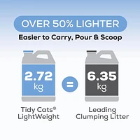 Tidy Cats LightWeight Instant Action Multi-Cat, Clumping Cat Litter 2.72 kg, 2.72 kg