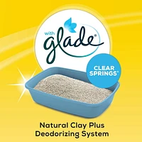 Tidy Cats LightWeight with Glade Clear Springs Multi-Cat, Clumping Cat Litter 2.72 kg, 2.72 kg