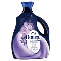 Downy Ultra Soft Fabric Softener Liquid, Calm, Lavender and Vanilla Bean, 2.76L