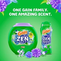 Gain In-Wash Laundry Scent Booster Beads, Zen, 379G