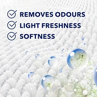 Downy Purifying Rinse Laundry Odour Remover and Fabric Softener, Fresh Lavender fl oz., Safe On All Fabrics, HE Compatible, 1.09L