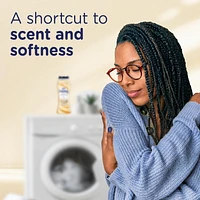 Downy Comfy Cozy In-Wash Laundry Scent Booster Beads, Toasted Vanilla Scent, Softness and Freshness