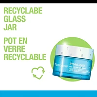 Hydratant pour le visage Neutrogena Hydro Boost, sans parfum, à base d'acide hyaluronique pour la peau sèche, gel-crème pour une hydratation rafraîchissante et une peau radieuse, non comédogène 50 ml