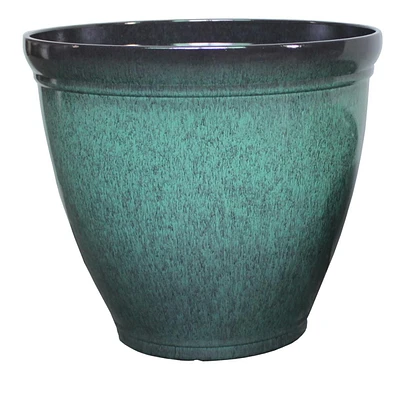 Hometrends/14.5 inch Gradient Planter/Green