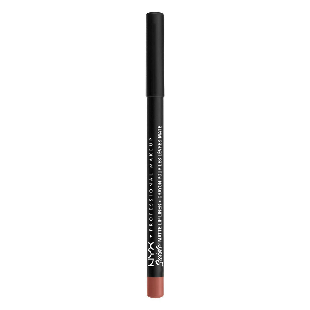 NYX Professional Makeup Suede Matte Lip Liner, Spicy, lip liner, soft matte