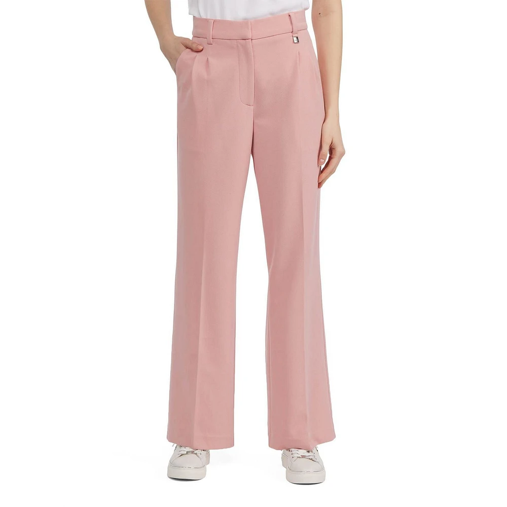 Mexx Women’s High Waisted Wide Leg Pant, XS-XL