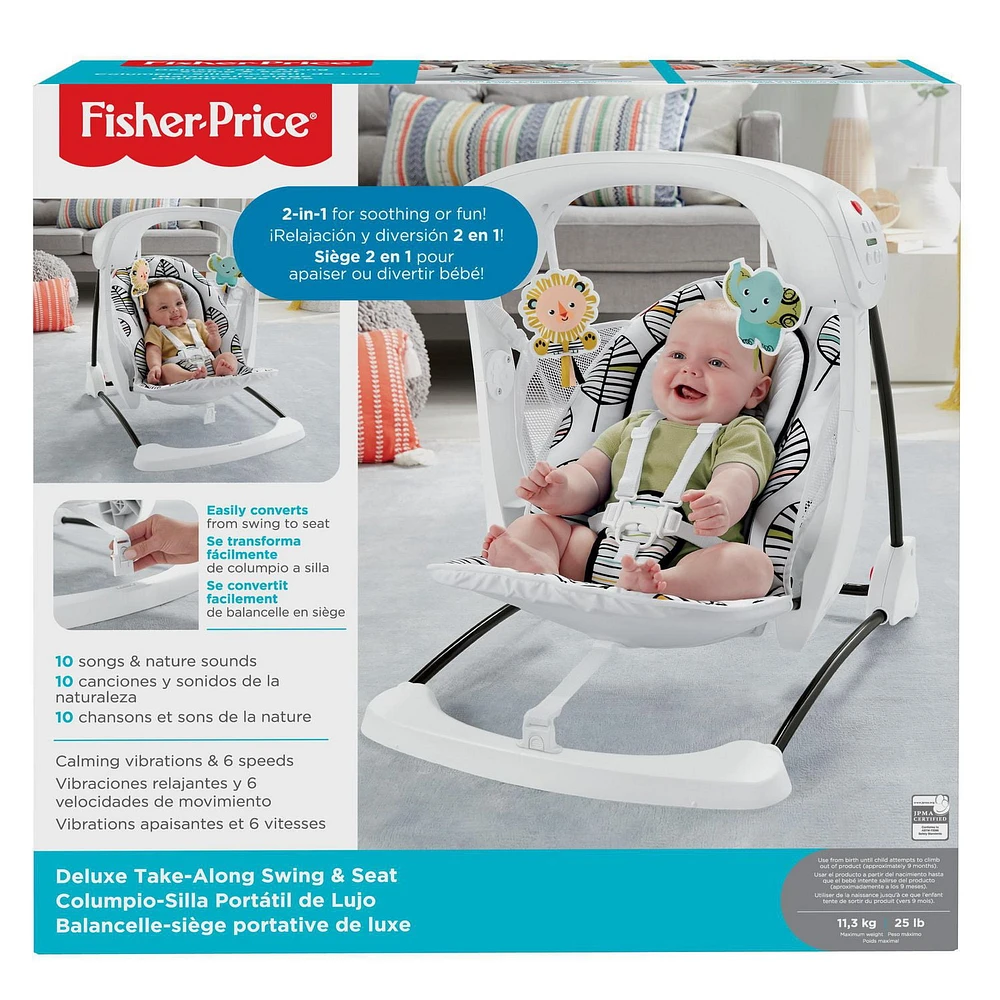 Fisher-Price Balancelle-siège Portative de Luxe