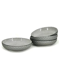 BIA S/4 Textured Shallow Bowls