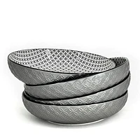 BIA S/4 Textured Shallow Bowls