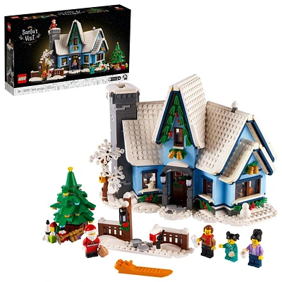 LEGO La visite du père Noël 10293 Ensemble de construction (1 445 pièces)