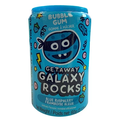 Exclusive Brands Getaway Galaxy Rocks Bubble Gum, 60g