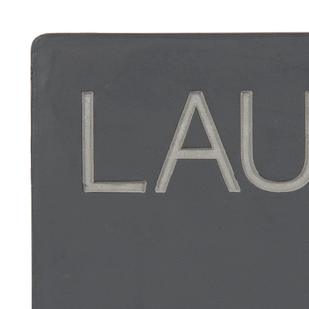 hometrends "Laugh Often" Two Tone Plaque