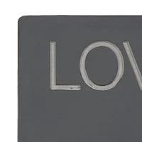 hometrends "Love Always" Two Tone Plaque