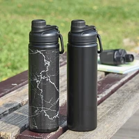 Mainstays 2Pack 24oz Stainless Steel Bottle