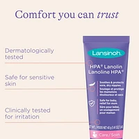 Lansinoh HPA Lanolin Nipple Cream, 40 Grams, 100% natural & safe for baby