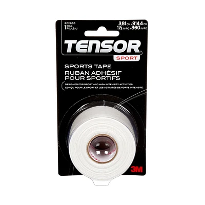 Tensor™ Sport Sports Tape, white, 3.81 cm x 9.14 m (1.5 in x 360 in), Sports Tape