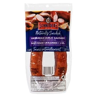 Schneiders Naturally Smoked Ukrainian Garlic Sausage Ring, 300 g