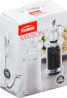 Trudeau Maison Traditions Acrylic Salt and Pepper Mill Set