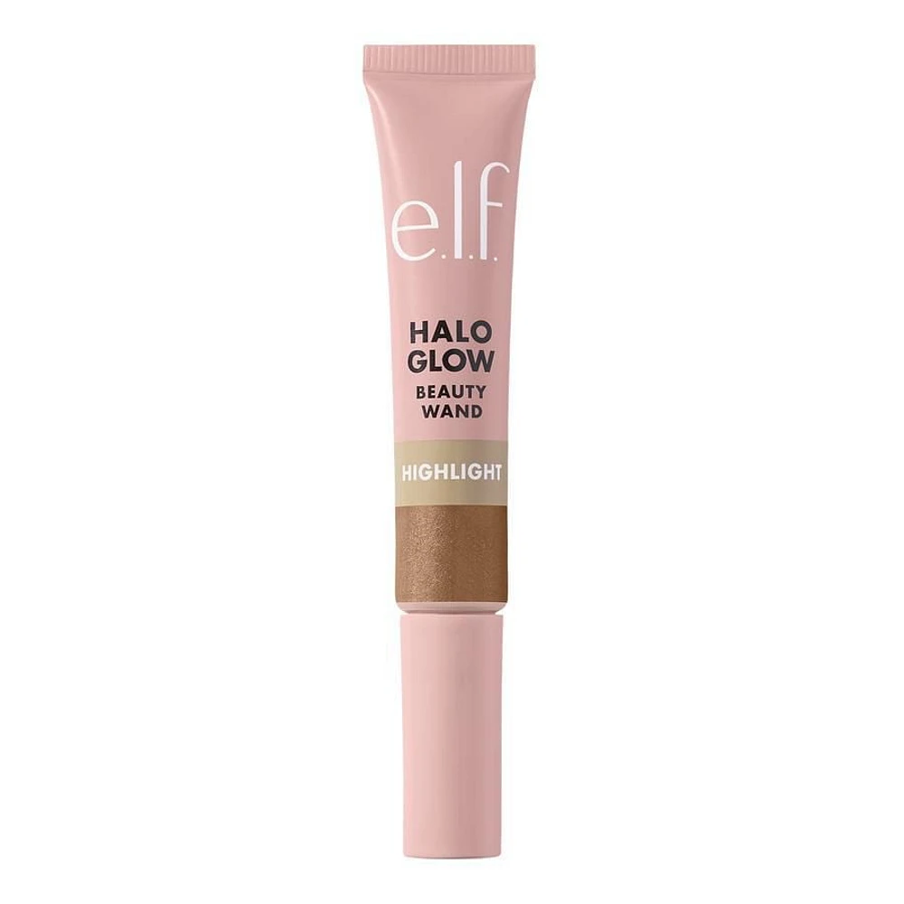 e.l.f. Cosmetics Tube Beaute Illuminateur Halo Glow Highlight avec applicateur à embout tampon, 10 mL