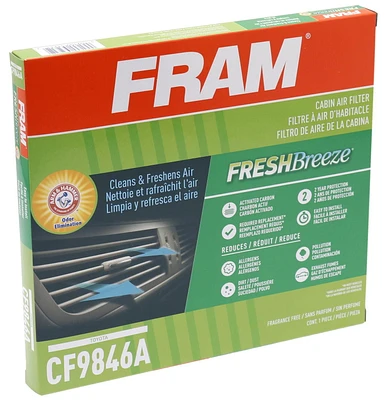 FRAM® Fresh Breeze® FCF9846A Cabin Air Filter, Arm & Hammer Baking Soda