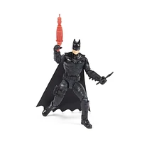 DC Comics, Batman 4-inch Action Figure with 3 Accessories and Mystery Card