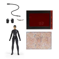 DC Comics, Batman 4-inch Selina Kyle Action Figure with 3 Accessories and Mystery Card, The Batman Movie Collectible Kids Toys for Boys and Girls Ages 3 and up