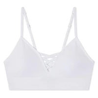 No Boundaries Women's Strappy Cami Bra